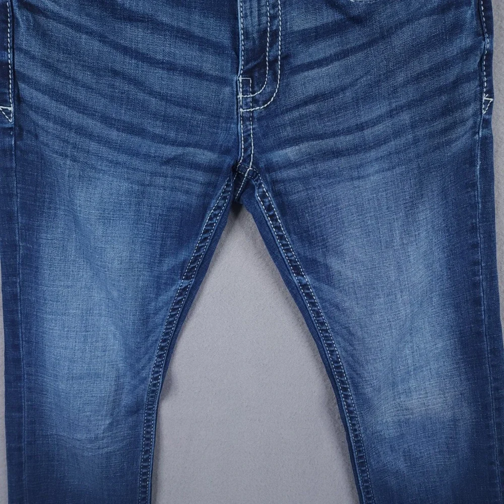 BKE Jake Straight Jeans Mens 30x32 Medium Wash Stretch Denim Lot Of 2‎ Pair
